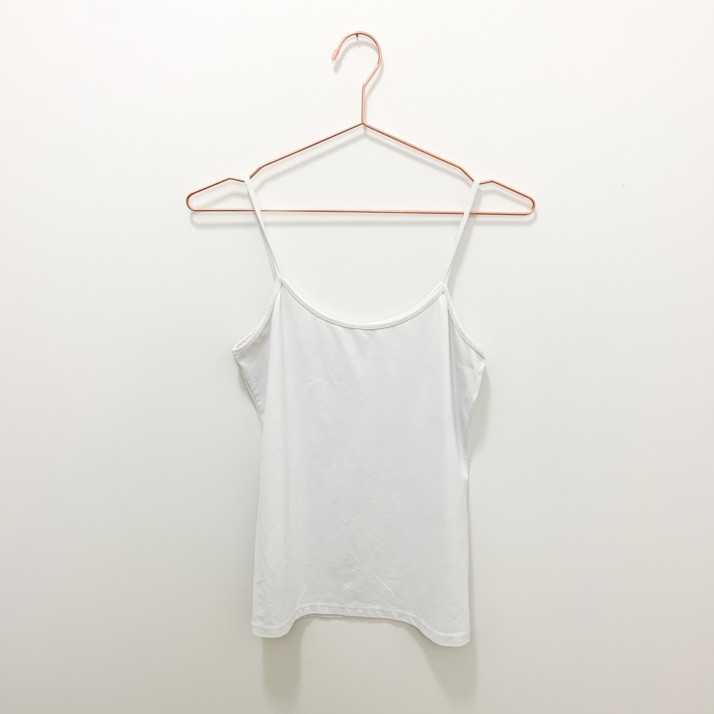 SOLD - ZARA BASIC WHITE TANK TOP, SIZE M - Picture 4 of 6